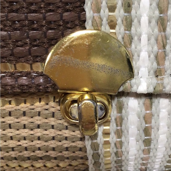 Vintage MODA AVANTI Natural Fiber Handbag Shoulder Bag Handmade in Italy - Picture 8 of 14